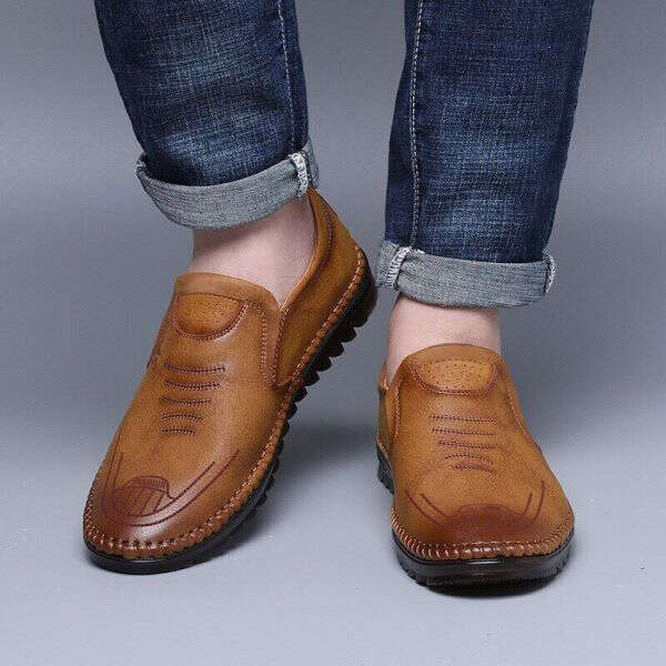 Nicholas - Modern loafers with stable soles