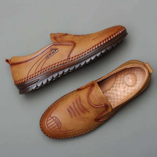 Nicholas - Modern loafers with stable soles